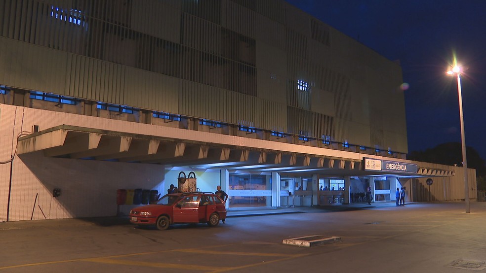 Fachada do Hospital de Base, em Brasília — Foto: TV Globo