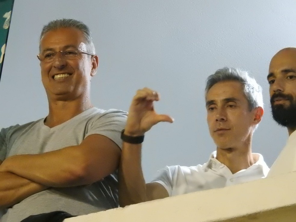 Paulo Sousa em Flamengo x Portuguesa &mdash; Foto: Fred Gomes / ge