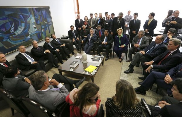 Lewandowski se encontra com senadores e assume o processo de impeachment no Senado (Foto: Fabio Rodrigues Pozzebom/Agência Brasil)