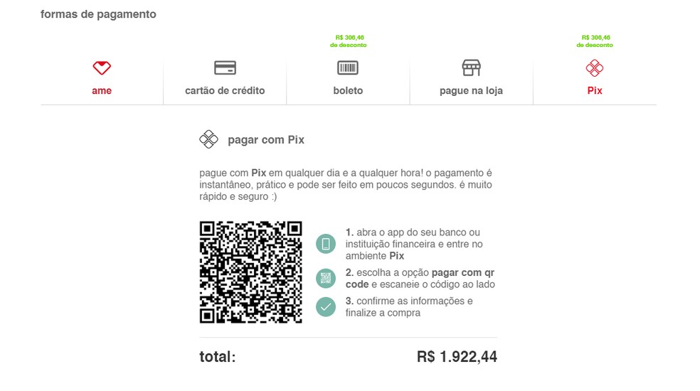 Varejistas aceitam Pix como forma de pagamento e concedem descontos — Foto: Reprodução/Rodrigo Fernandes