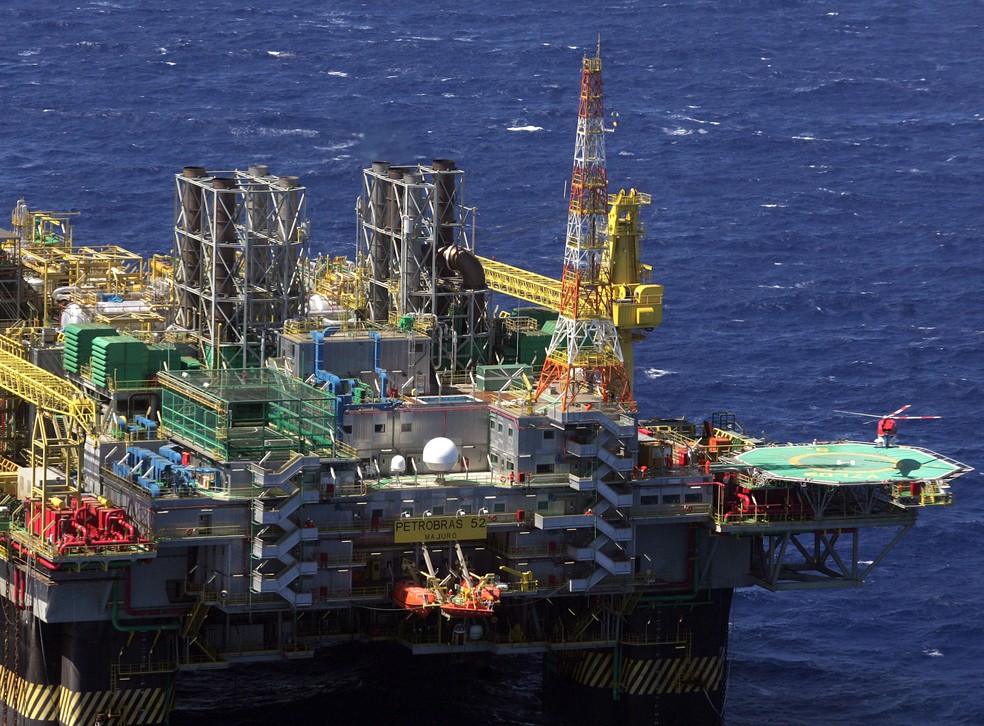 Bacia de Campos — Foto: divulgação Petrobras