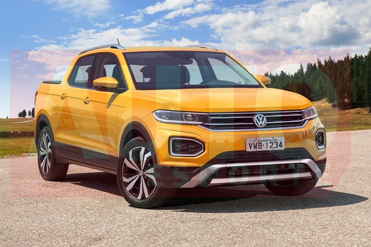 Como deve ser o visual da nova picape Volkswagen Tarok Carros autoesporte