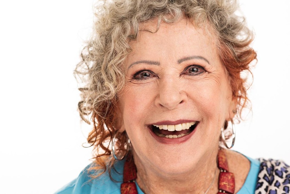 Sônia Bonetti, de 82 anos, foi uma das convidadas da live "Agora é Assim".  — Foto: Divulgação