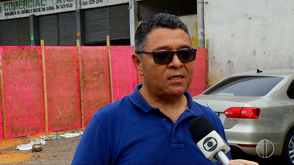Raimundo Nonato da Silva, permissionÃ¡rio da Ceasa â€” Foto: ReproduÃ§Ã£o/Inter TV Cabugi