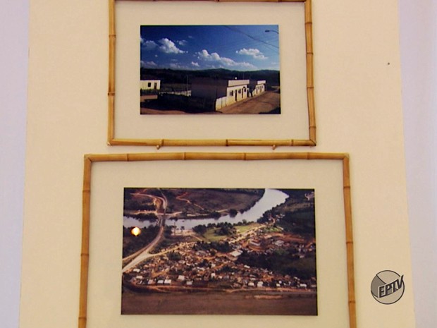 Exposição traz cerca de 100 imagens das antigas comunidades do Funil (Foto: Reprodução EPTV)
