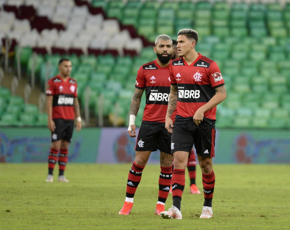Gabigol Pedro Flamengo — Foto: André Durão