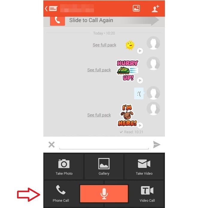 O Tango permite que o usuário ligue gratuitamente para amigos que também usam o app (Foto: Reprodução/Lívia Dâmaso)