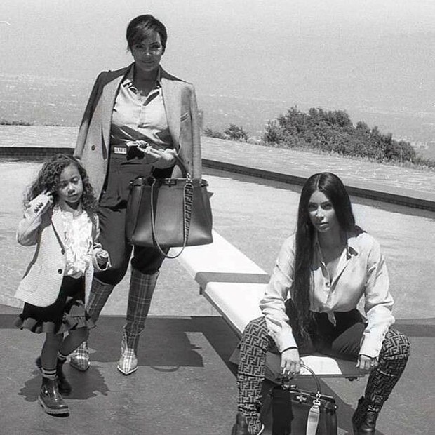 Família Kardashian-Jenner celebra o 9º aniversário de North West (Foto: Reprodução/ Instagram)