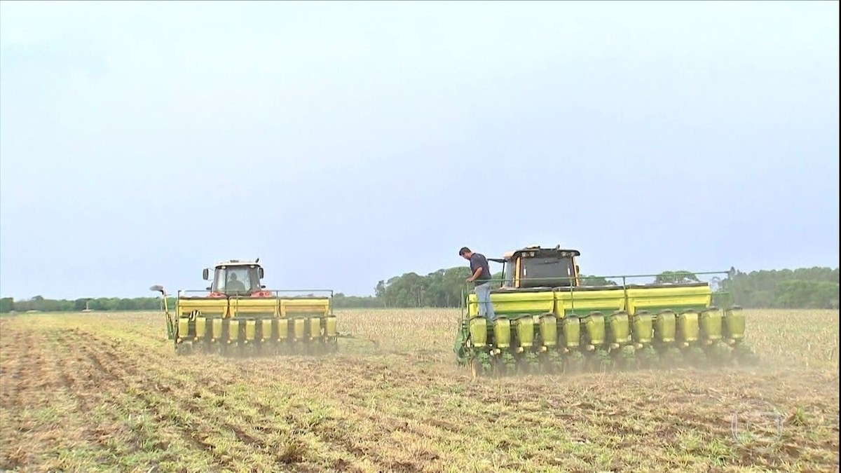 Após atraso causado pela falta de chuva, agricultores de MS correm com o plantio da soja thumbnail