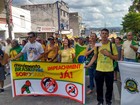 Manifestantes fazem ato contra o governo Dilma em Sorocaba e Jundiaí