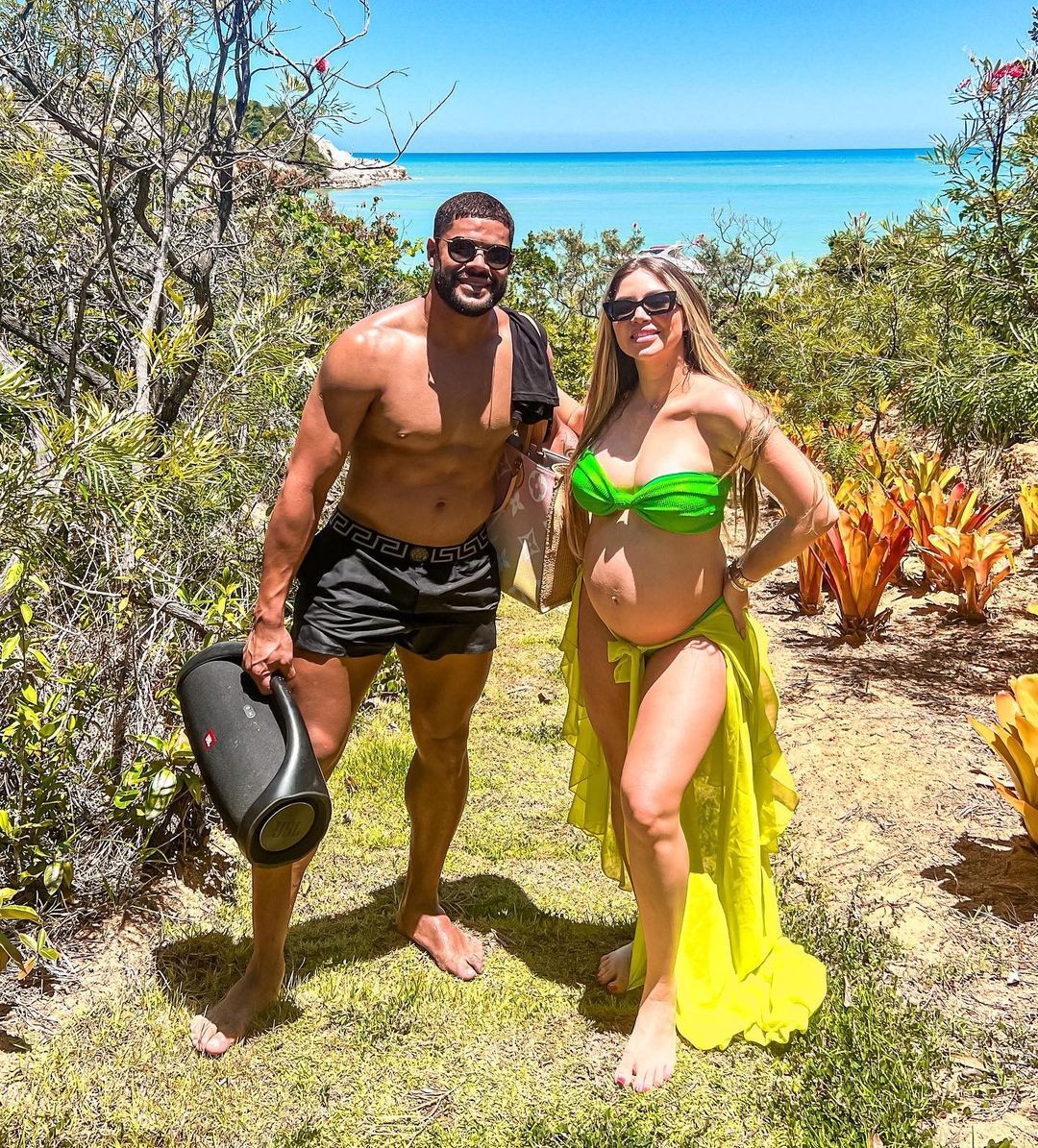 Hulk Paraíba e Camila Ângelo (Foto: Reprodução Instagram)