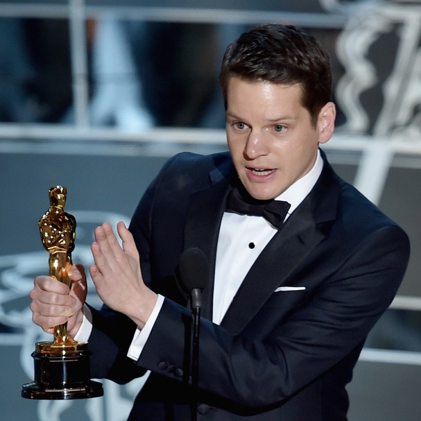 Graham Moore revelou em discurso do Oscar que tentou suicídio na adolescência (Foto: Getty Images)