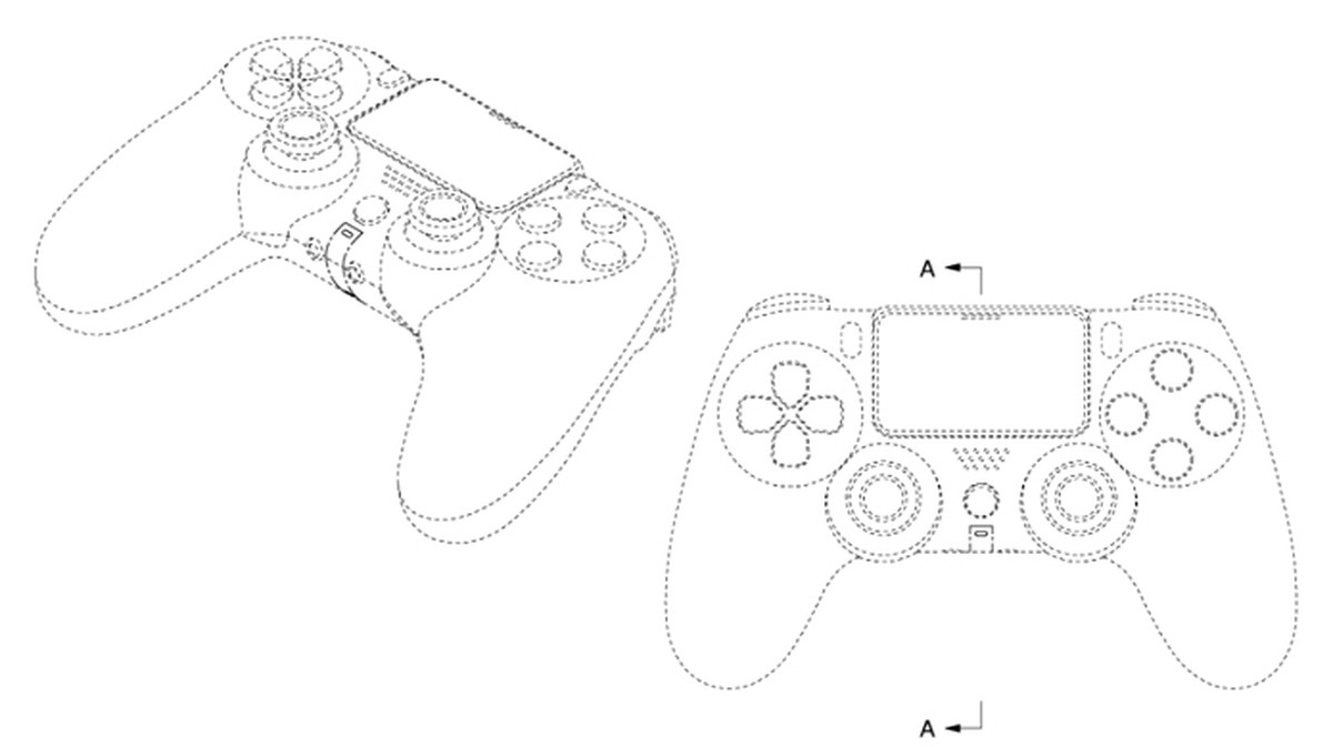 Ps4 джойстик схема