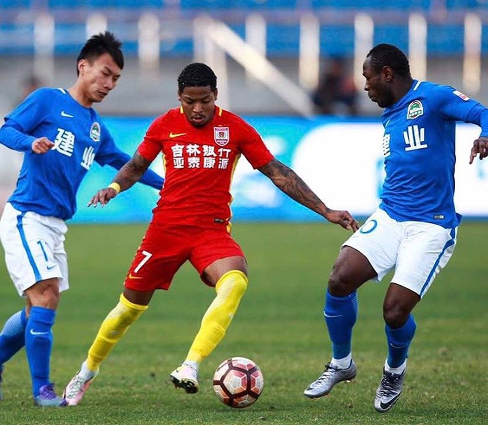 Após boa passagem pelo Vitória, Marinho se transferiu para o Changchun Yatai (Foto: Reprodução / Instagram)