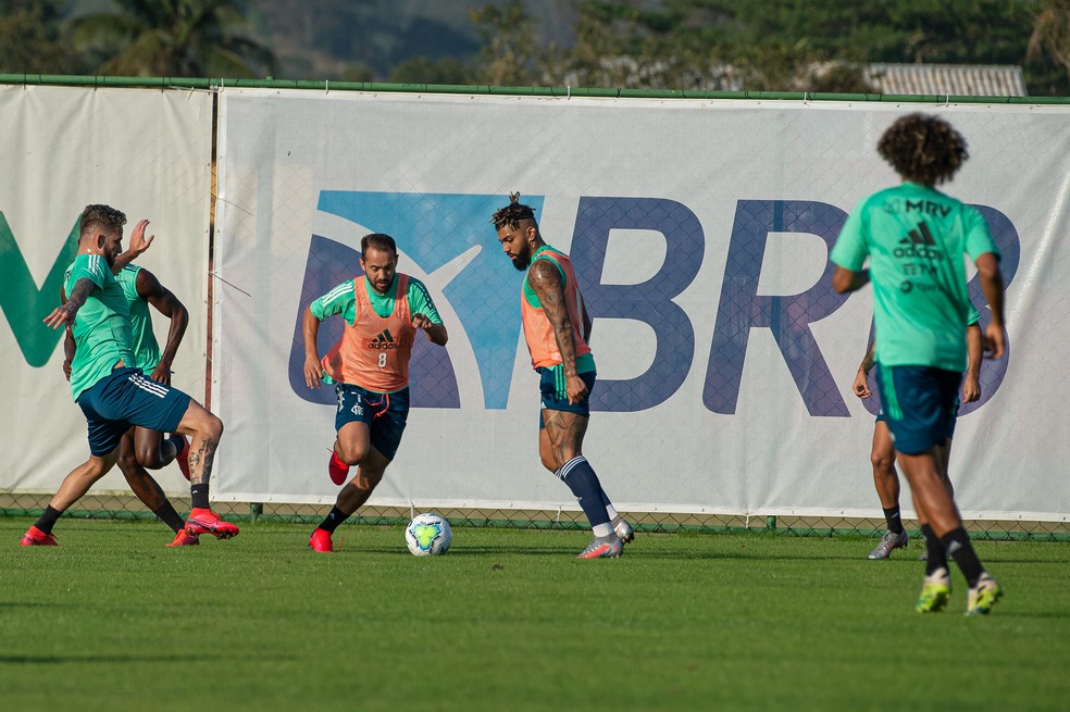 Treino Flamengo — Foto: Alexandre Vidal / Flamengo