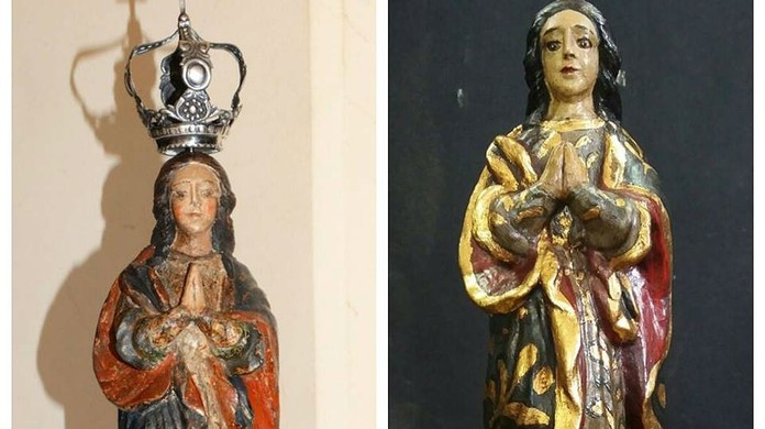 Trabalho Mais Importante Da Minha Vida Diz Restaurador De Imagem De Nossa Senhora Que Pertenceu A Nha Chica Zona Da Mata G1