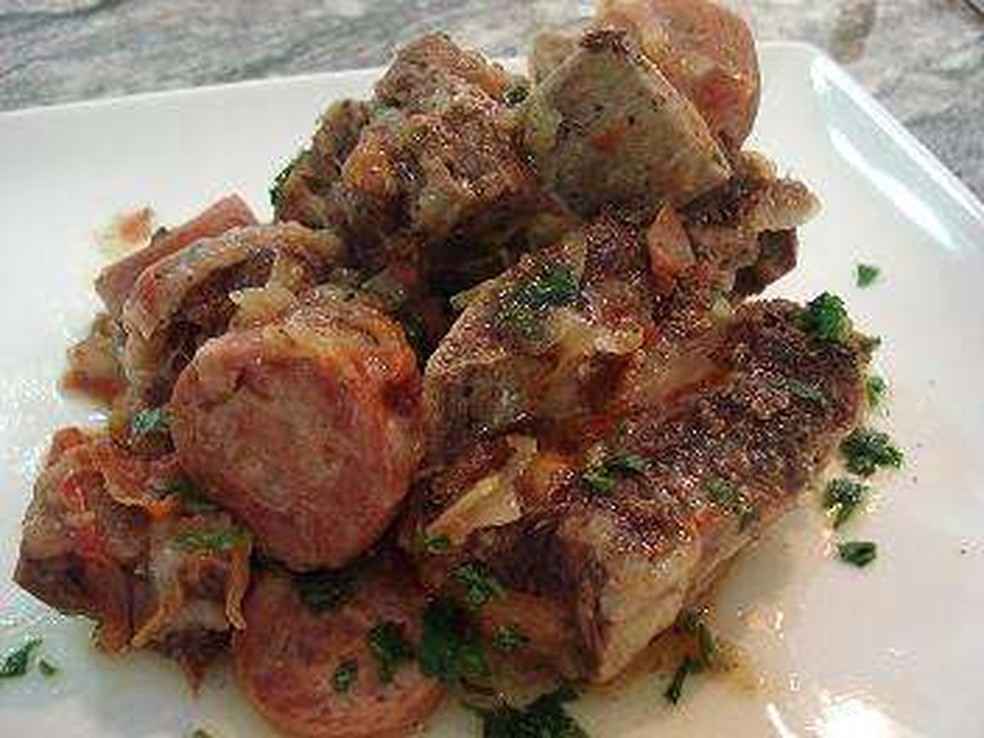 Costela Vapt Vupt Receitas Receitas 2 gomos de linguiça calabresa cortados em rodelas. costela vapt vupt