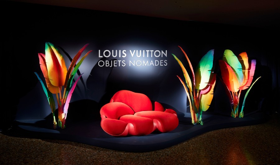 Em instalação impressionante, Louis Vuitton apresenta nova linha de móveis e decoração do projeto Objets Nomades (Foto: Divulgação)