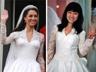 Estilista chinesa copia vestido do casamento de Kate Middleton