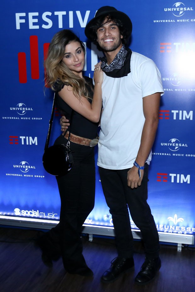 Talita Younan e Fabio Scalon (Foto: Brazil News)