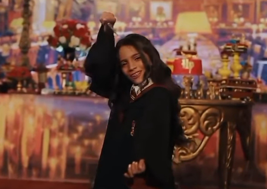 Rayssa Leal em sua festa de aniversário de 12 anos, com Harry Potter como tema  (Foto: Reprodução / Instagram )