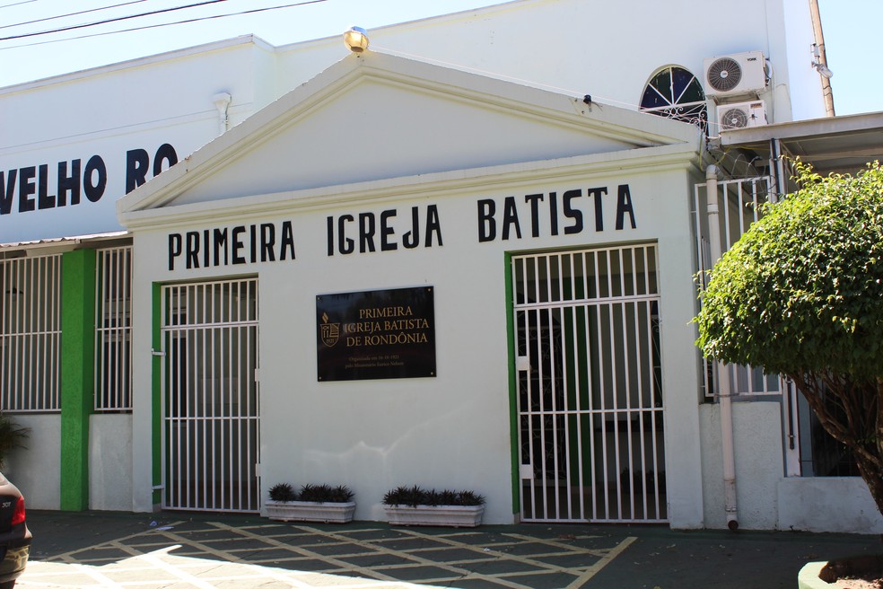 Primeira Igreja Batista de Rondônia — Foto: Diêgo Holanda/G1