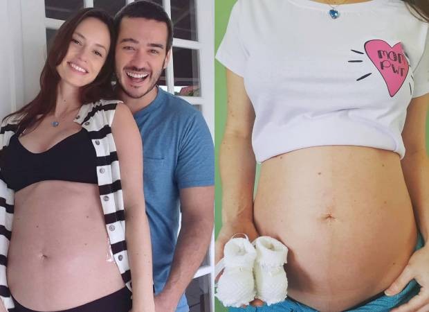Marcos Veras se derrete pela barriga de grávida de Rosanne Mulholland: "Amo  tanto" - Quem | QUEM News
