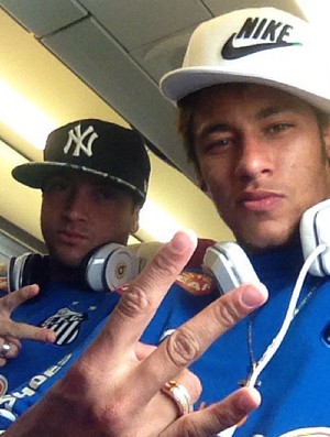 Neymar Felipe Anderson (Foto: Instagram / Divulgação)