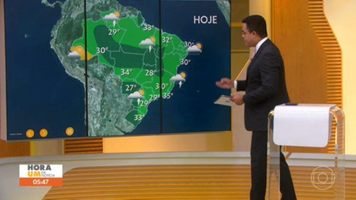 Previsão do tempo: Fim de semana terá sol e chuvas fortes na maior