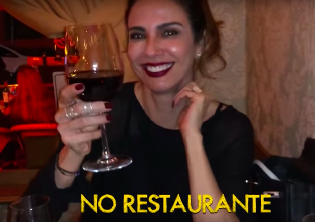 Luciana Gimenez no vlog Hotel do Mazzafera (Foto: Reprodução)