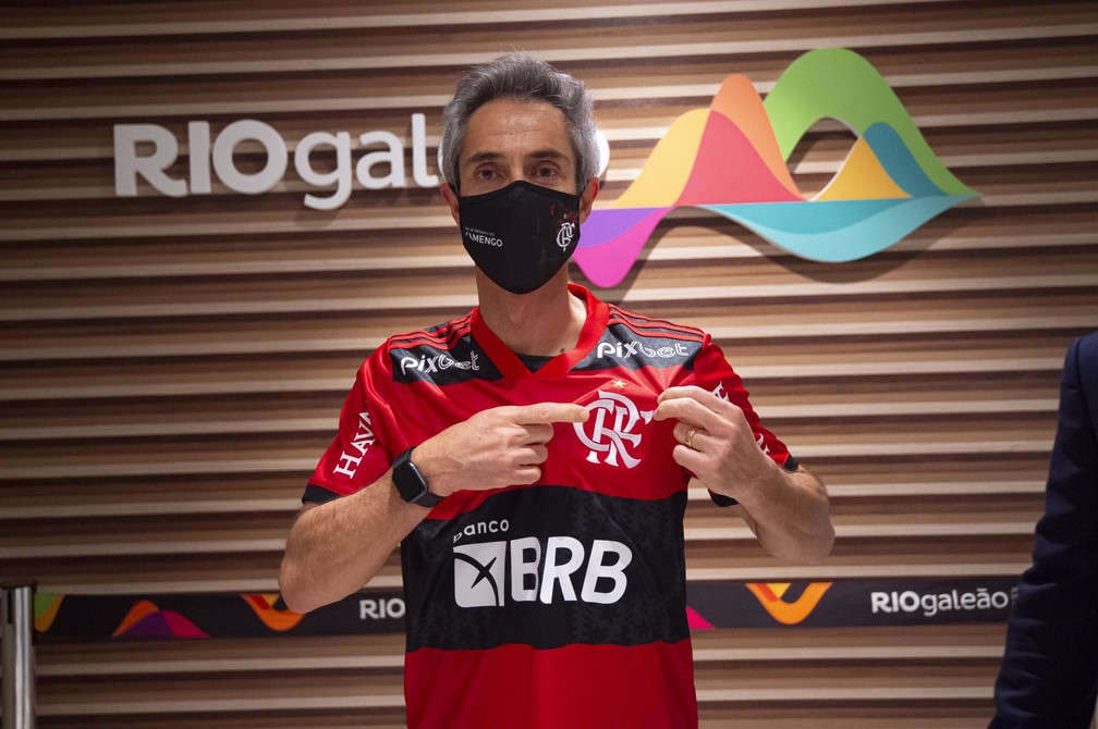 Paulo Sousa, técnico do Flamengo — Foto: Alexandre Vidal/Flamengo
