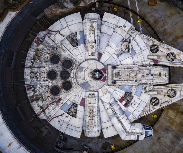 Millennium Falcon: Smugglers Run at Disneyland Park in California and opening Aug. 29, 2019, at Disney’s Hollywood Studios in Florida will put guests in control of the fastest ship in the galaxy. They will be pilots, gunners or flight engineers in a smugg (Foto: Matt Stroshane, photographer)