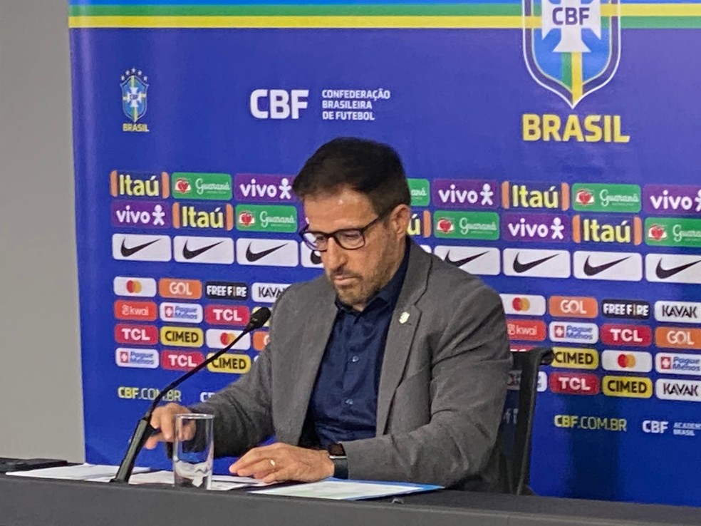 Ramon Menezes divulga lista da seleção brasileira para o Mundial Sub-20 — Foto: Cahê Mota