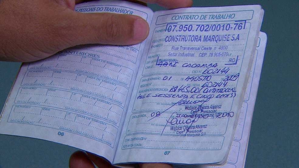 Milton Vinícius atuou como Gari em Rondônia entre agosto de 2009 e janeiro de 2010 (Foto: Reprodução/TV Globo)