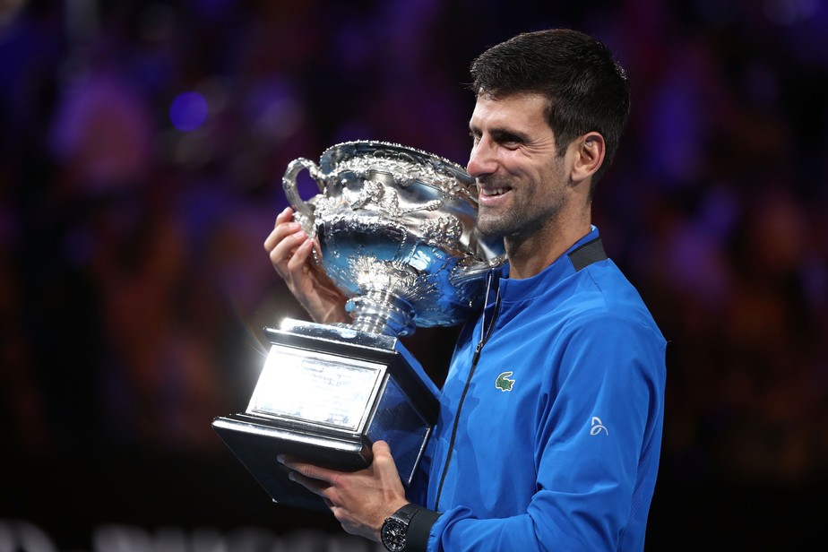 Avassalador, Djokovic atropela Nadal e conquista hepta inÃ©dito no Aberto da AustrÃ¡lia
