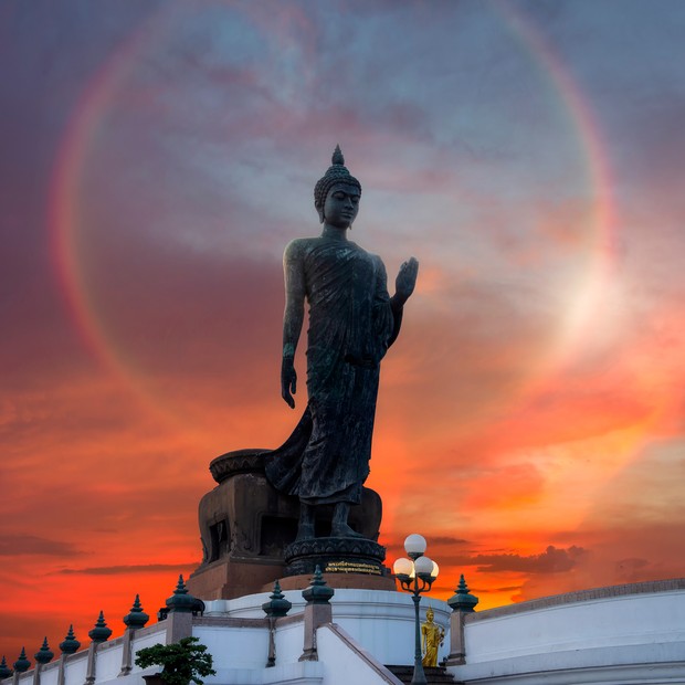 visakha bucha day, Phutthamonthon, nakhon pathom, thailand (Foto: Getty Images)