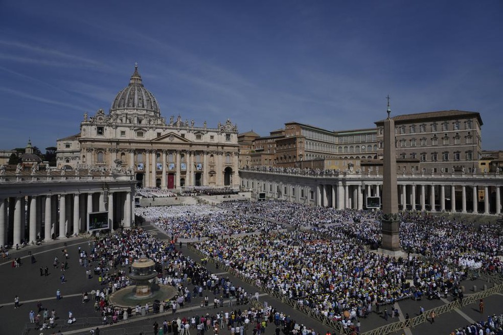 Vaticano no domingo, 15 de maio — Foto: AP Photo