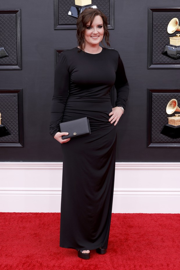 LAS VEGAS, NEVADA - APRIL 03: Brandy Clark attends the 64th Annual GRAMMY Awards at MGM Grand Garden Arena on April 03, 2022 in Las Vegas, Nevada. (Photo by Frazer Harrison/Getty Images for The Recording Academy ) (Foto: Getty Images for The Recording A)