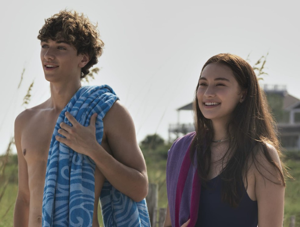 A série 'O Verão Que Mudou A Minha Vida' acompanha a vida amorosa da adolescente Belly  — Foto: Reprodução/IMDb/Prime Video