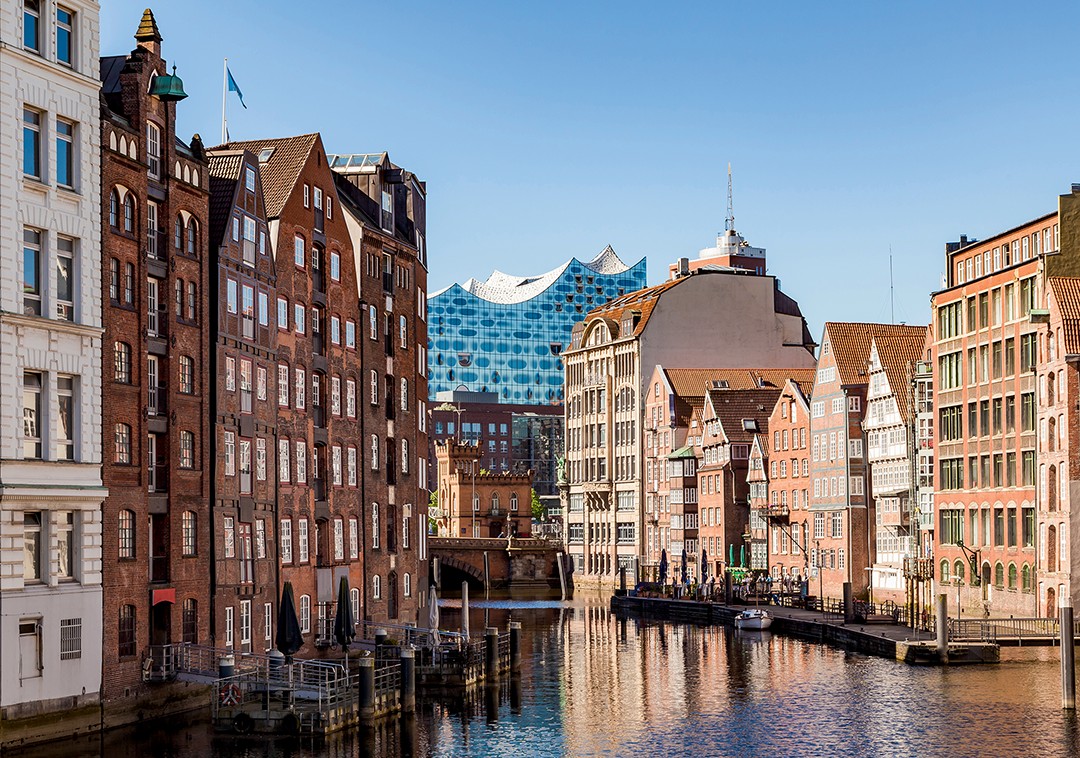 MSC: O Rio Elba banha a cidade de Hamburgo, polo cultural que foi um dos primeiros palcos dos Beatles (Foto: Getty Images)