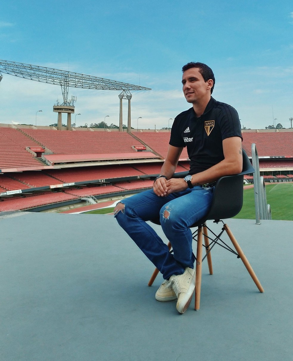 Pablo é um dos cinco reforços confirmados pelo São Paulo para 2019 — Foto: Divulgação / São Paulo FC