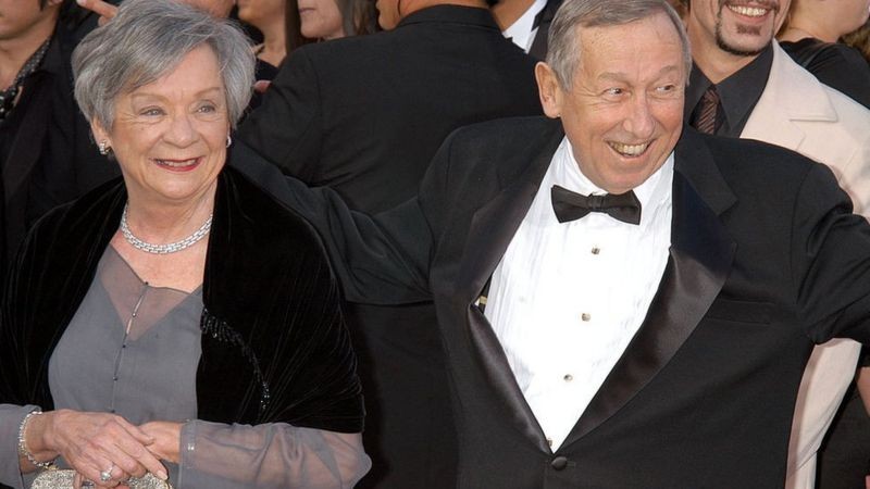 Patricia Ann e Roy Edward Disney, pais de Abigail, foram casados por 50 anos (Foto: Ron Galella/ Getty Images via BBC News)