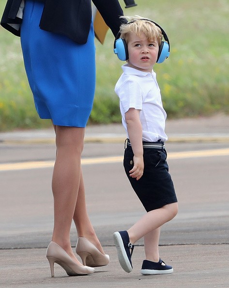 Príncipe George roubando a cena (Foto: Getty Images)