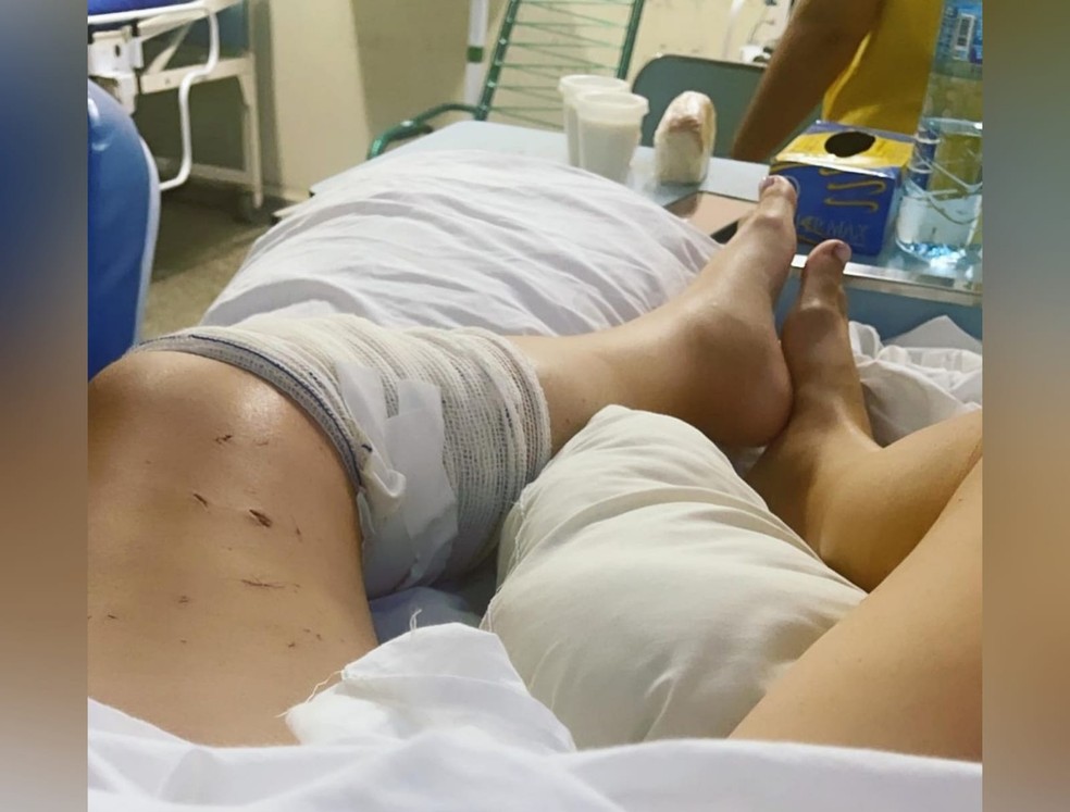 Caminhoneira conhecida como 'Musa das Estradas' posta foto em hospital após  acidente com carreta: 'Quero tanto ir para casa' | Mato Grosso | G1