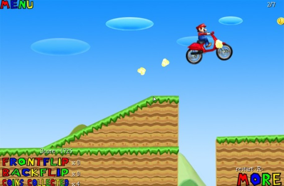 Mario Bros Motobike