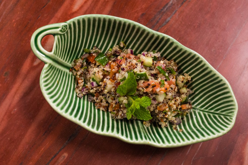 Tabule de quinoa — Foto: GNT