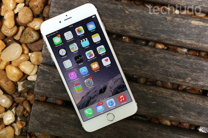 iPhone 6S tem tela de 4,7 polegadas (Foto: Lucas Mendes/TechTudo) (Foto: iPhone 6S tem tela de 4,7 polegadas (Foto: Lucas Mendes/TechTudo) )