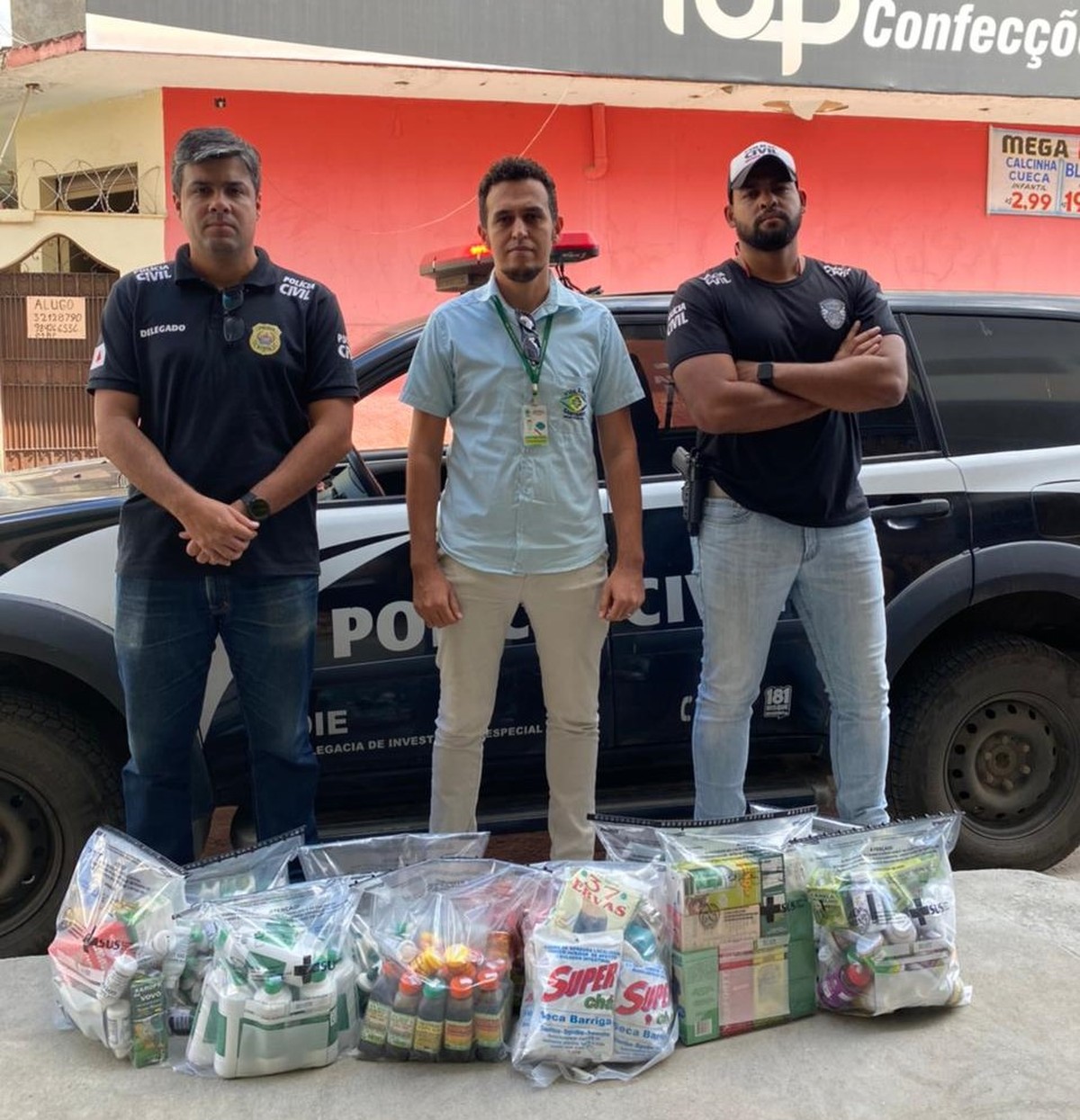 Mais de mil produtos clandestinos são apreendidos durante operação em Montes Claros