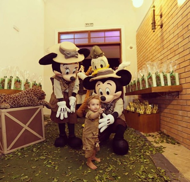Festa de Luis Miguel, filho de Belutti e Thaís Pacholek (Foto: Reprodução / Instagram)