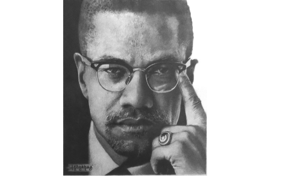 Malcolm X — Foto: Iehoshua Iahueh/Arquivo pessoal